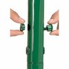 Global Industrial Wave Bike Rack, Green, Free Standing, 9-Bike 652779FGN